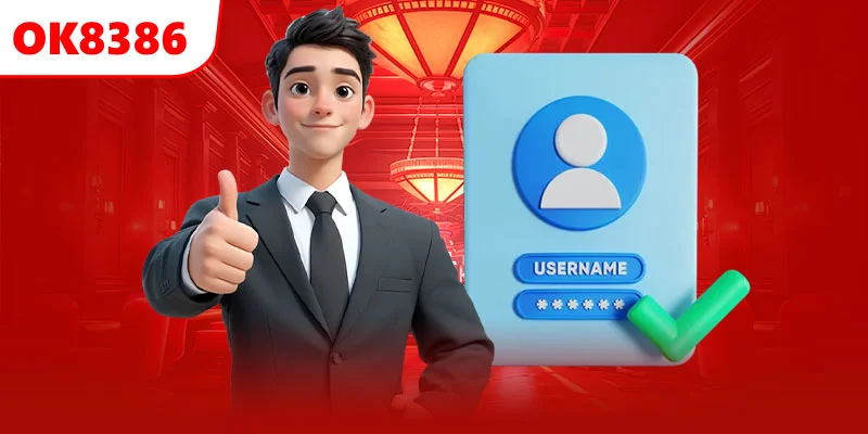 Quy trình đăng nhập OK8386 với 3 bước đơn giản